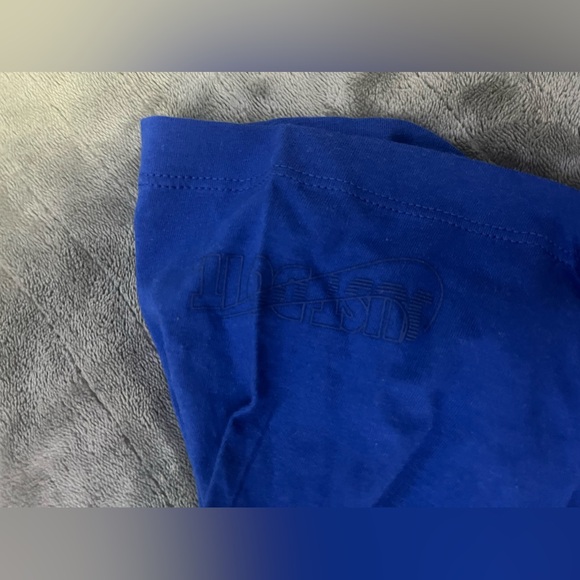 Nike royal blue and silver short sleeve t-shirt - Picture 3 of 8